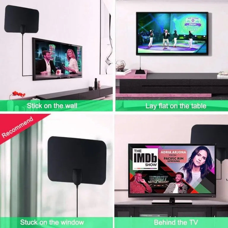 Top-Rated Indoor TV Antenna for Powerful, Crystal-Clear Signal Reception