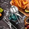 Premium Adjustable Stainless Steel Jar Opener – Multi-Function Kitchen Tool for Effortless Opening