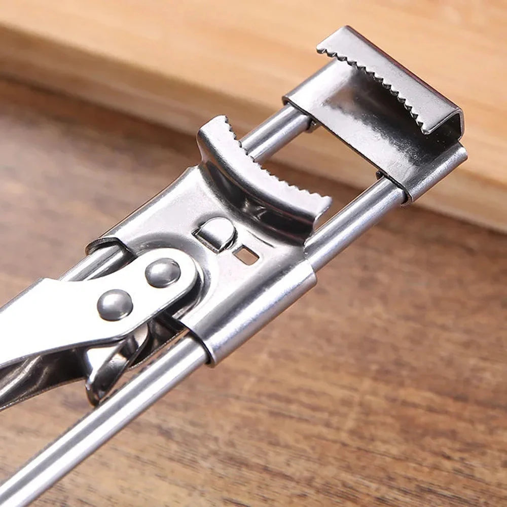 Premium Adjustable Stainless Steel Jar Opener – Multi-Function Kitchen Tool for Effortless Opening