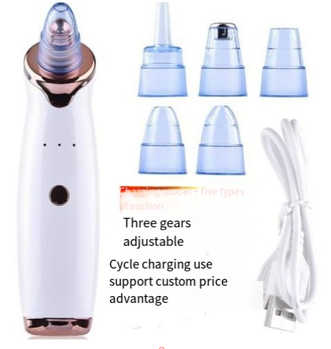 Blackhead Remover Pore Vacuum with Mini Silicone Brush