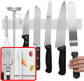14-Inch Magnetic Knife & Tool Holder - Heavy-Duty Wall Mount for Kitchen & Garage