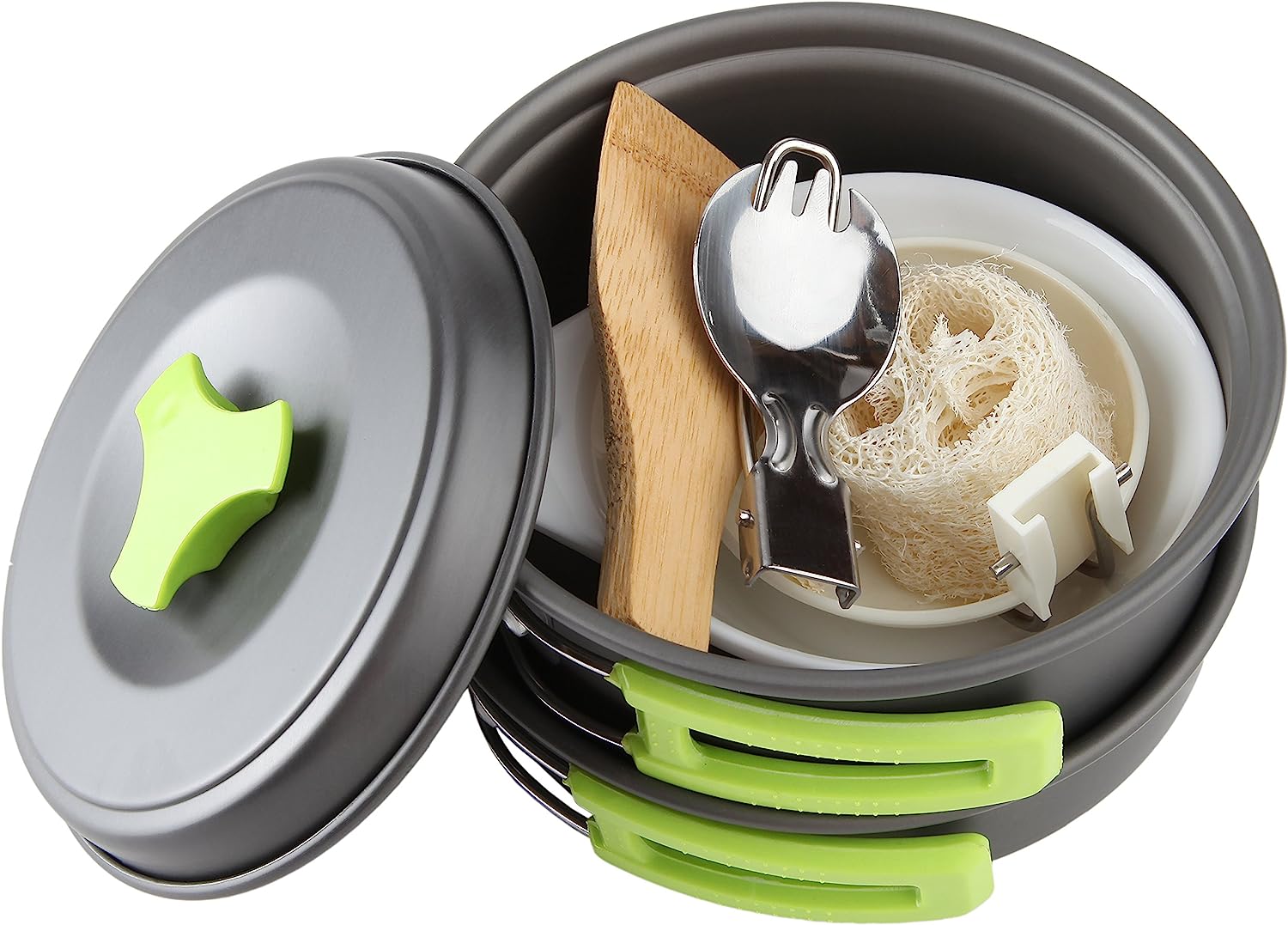 Lightweight Camping Cookware Set for Backpacking — Pots & Pans for Outdoor Cooking