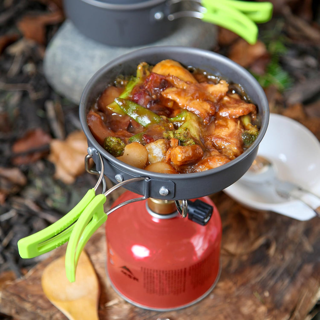 Lightweight Camping Cookware Set for Backpacking — Pots & Pans for Outdoor Cooking