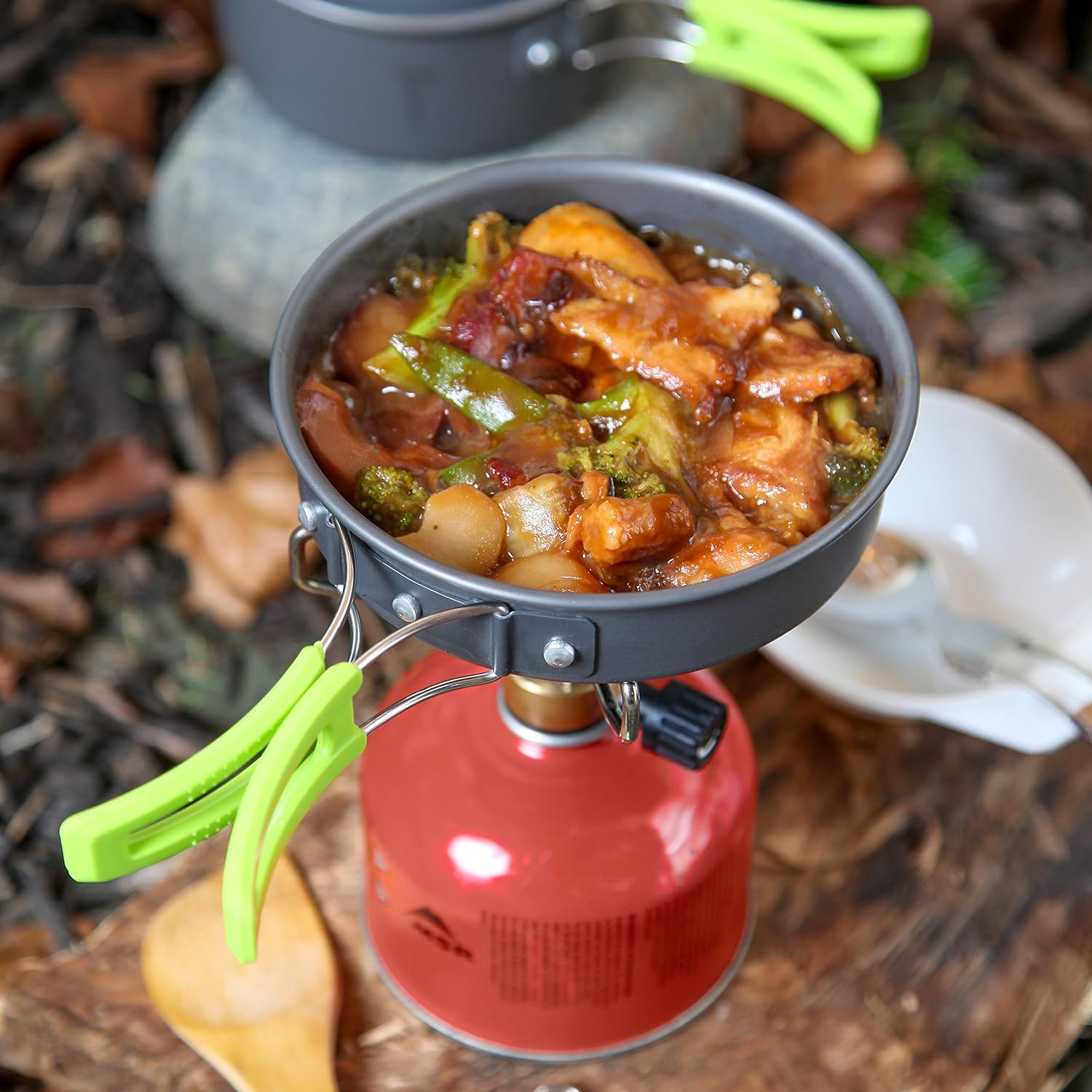Lightweight Camping Cookware Set for Backpacking — Pots & Pans for Outdoor Cooking