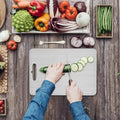 Premium Titanium Cutting Board — Ultra-Strong, Knife-Friendly, Easy to Clean