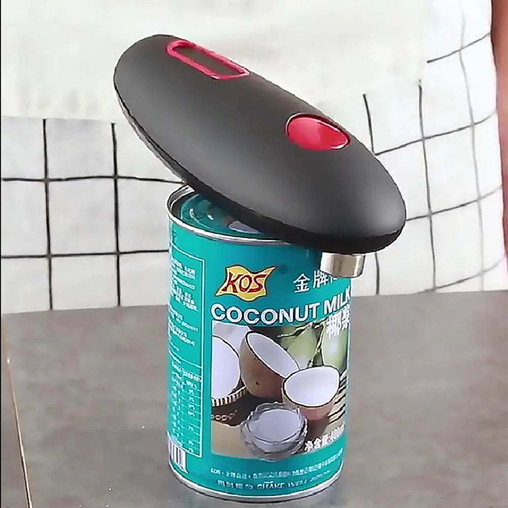 One-Touch Automatic Can Opener for Effortless, Hands-Free Opening