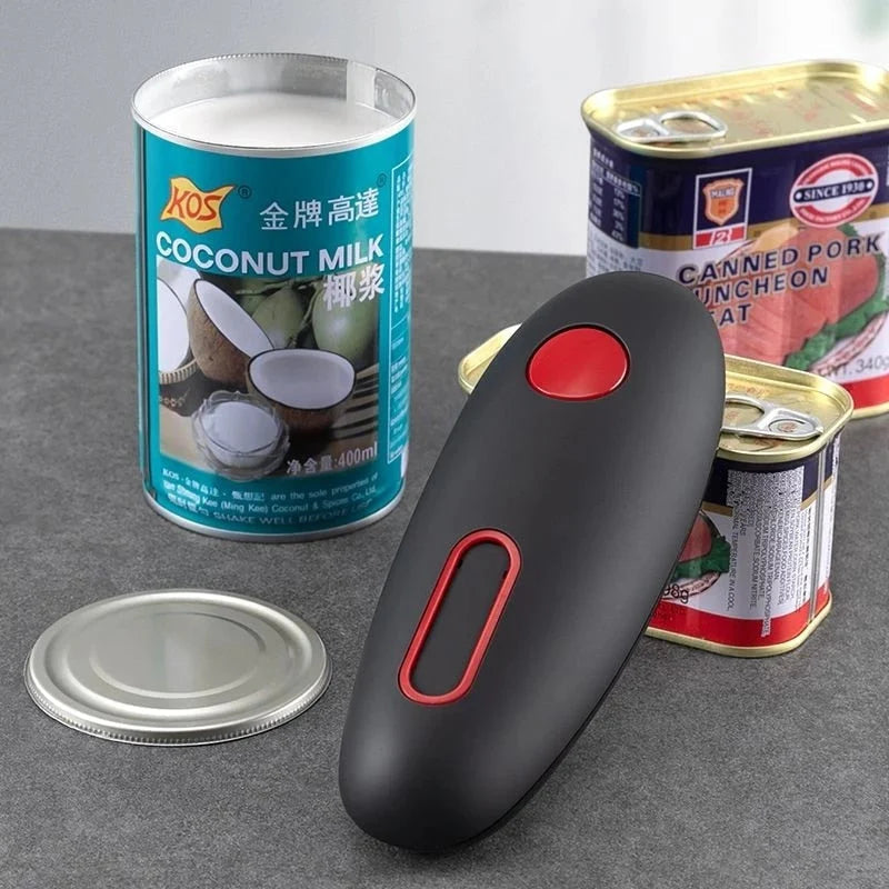 One-Touch Automatic Can Opener for Effortless, Hands-Free Opening
