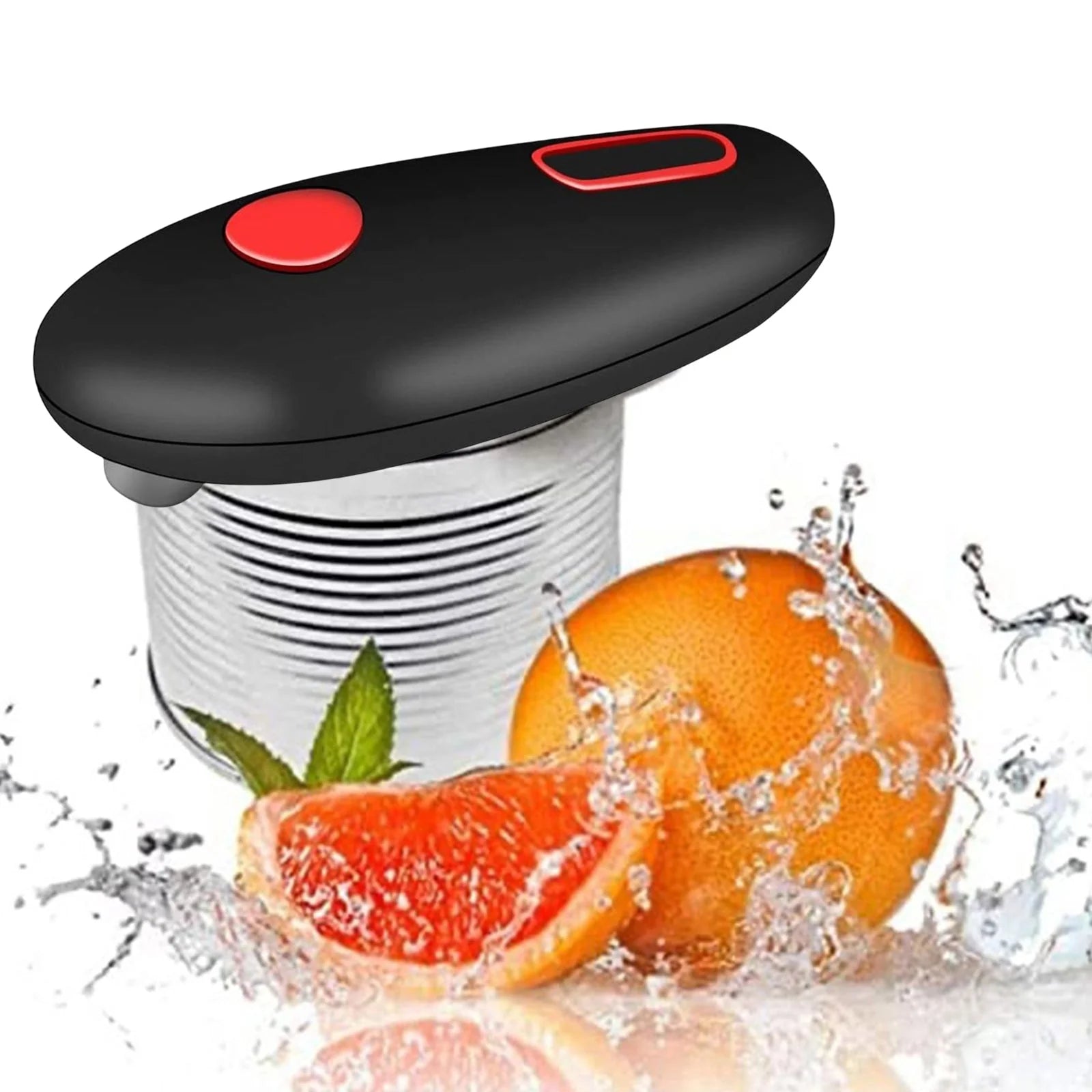 One-Touch Automatic Can Opener for Effortless, Hands-Free Opening