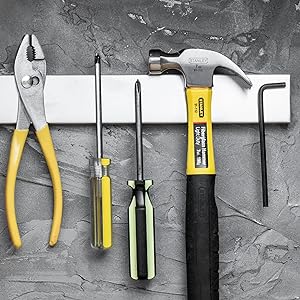 14-Inch Magnetic Knife & Tool Holder - Heavy-Duty Wall Mount for Kitchen & Garage