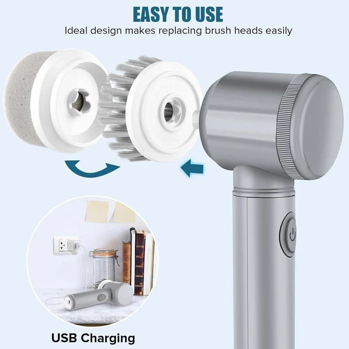 Turbo Spin Scrubber Pro: Powerful Rotating Cleaning Brush