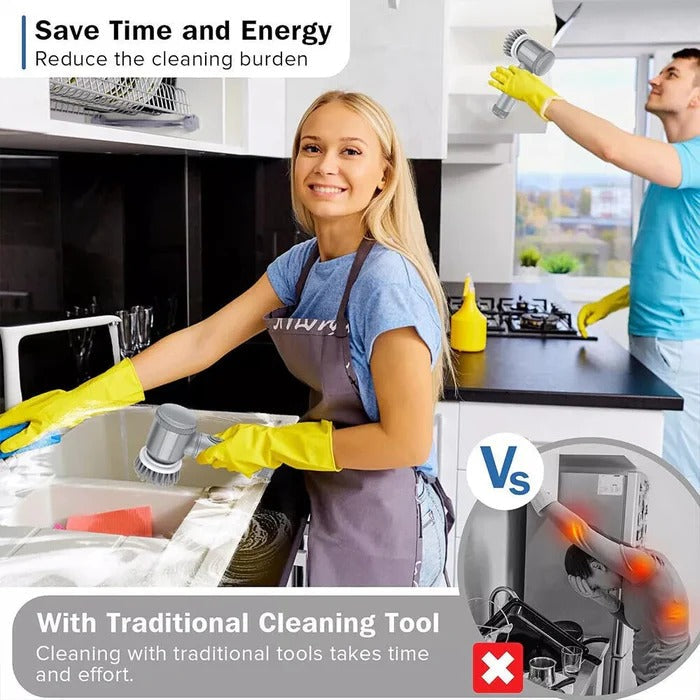 Turbo Spin Scrubber Pro: Powerful Rotating Cleaning Brush