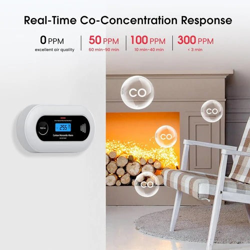 Smart Carbon Monoxide Detector with Real-Time Alerts