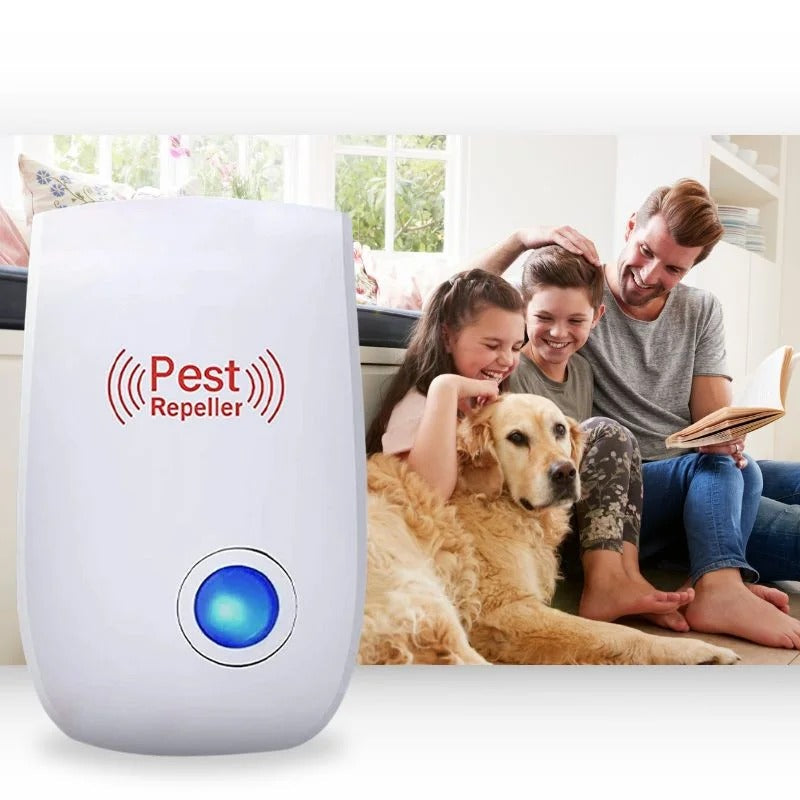 Ultrasonic Fly Repeller - Silent, Safe Pest Deterrent