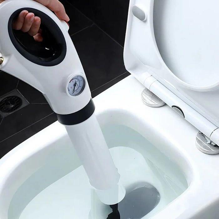 Powerful High-Pressure Toilet Plunger & Drain Unblocker - Fast, Effective Clog Removal