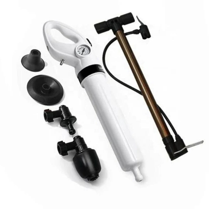 Powerful High-Pressure Toilet Plunger & Drain Unblocker - Fast, Effective Clog Removal